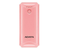 ADATA Power Bank P5000 (5000 mAh, różowy) - 546274 - zdjęcie 4